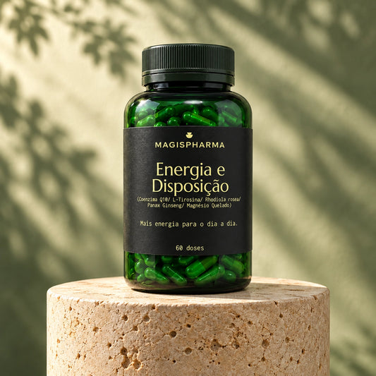Energia e Disposição · Vitalidade Diária (60 doses)