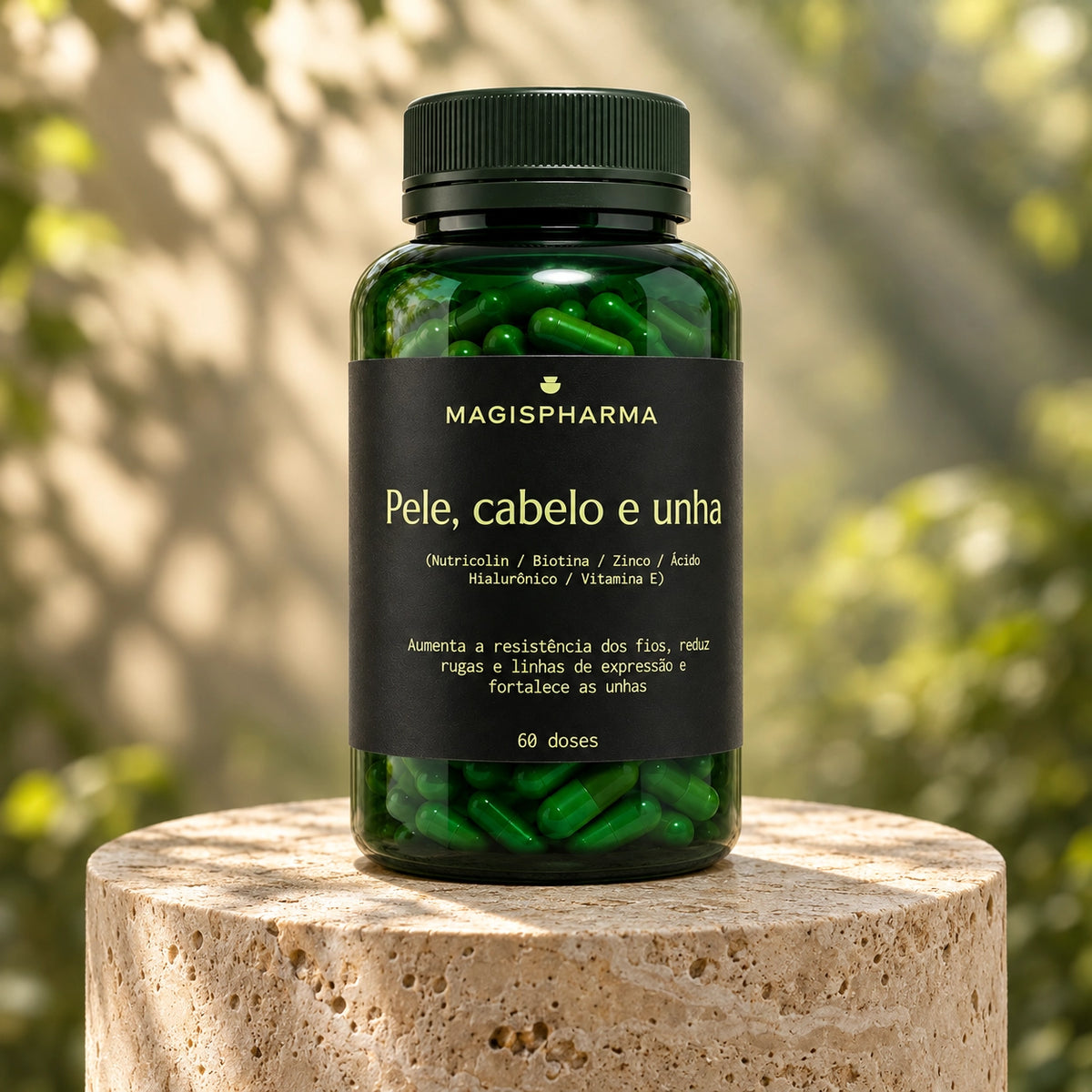Pele, Cabelo e Unha · Beleza de Dentro pra Fora · 60 doses