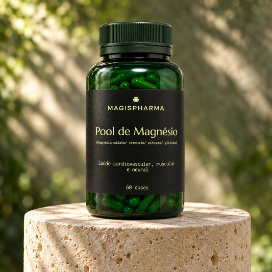 Pool de Magnésio · 60 cápsulas